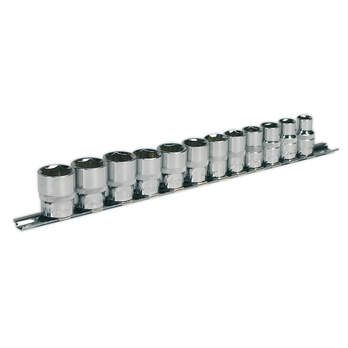 Sealey Socket Set 12pc 3/8"Sq Drive WallDrive® Metric AK2693