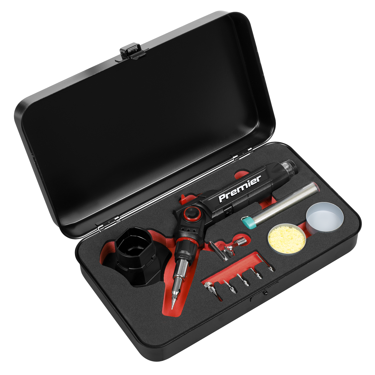 Sealey Butane Indexing Soldering Iron Kit 3-in-1