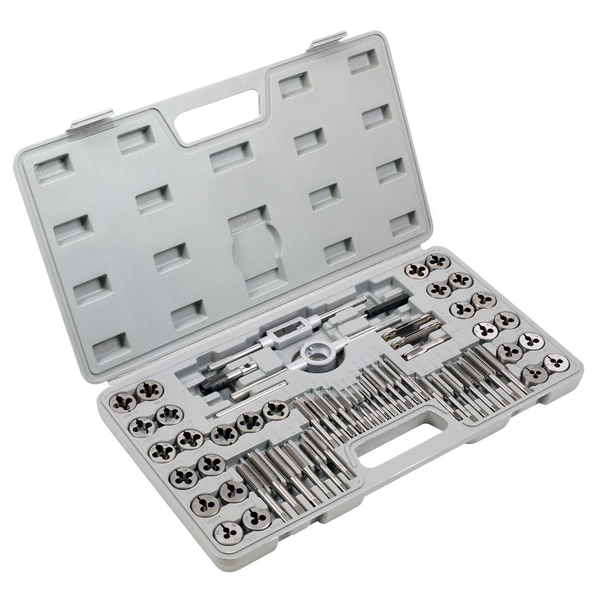 Sealey Tap & Die Set Metric & Imperial 60pc