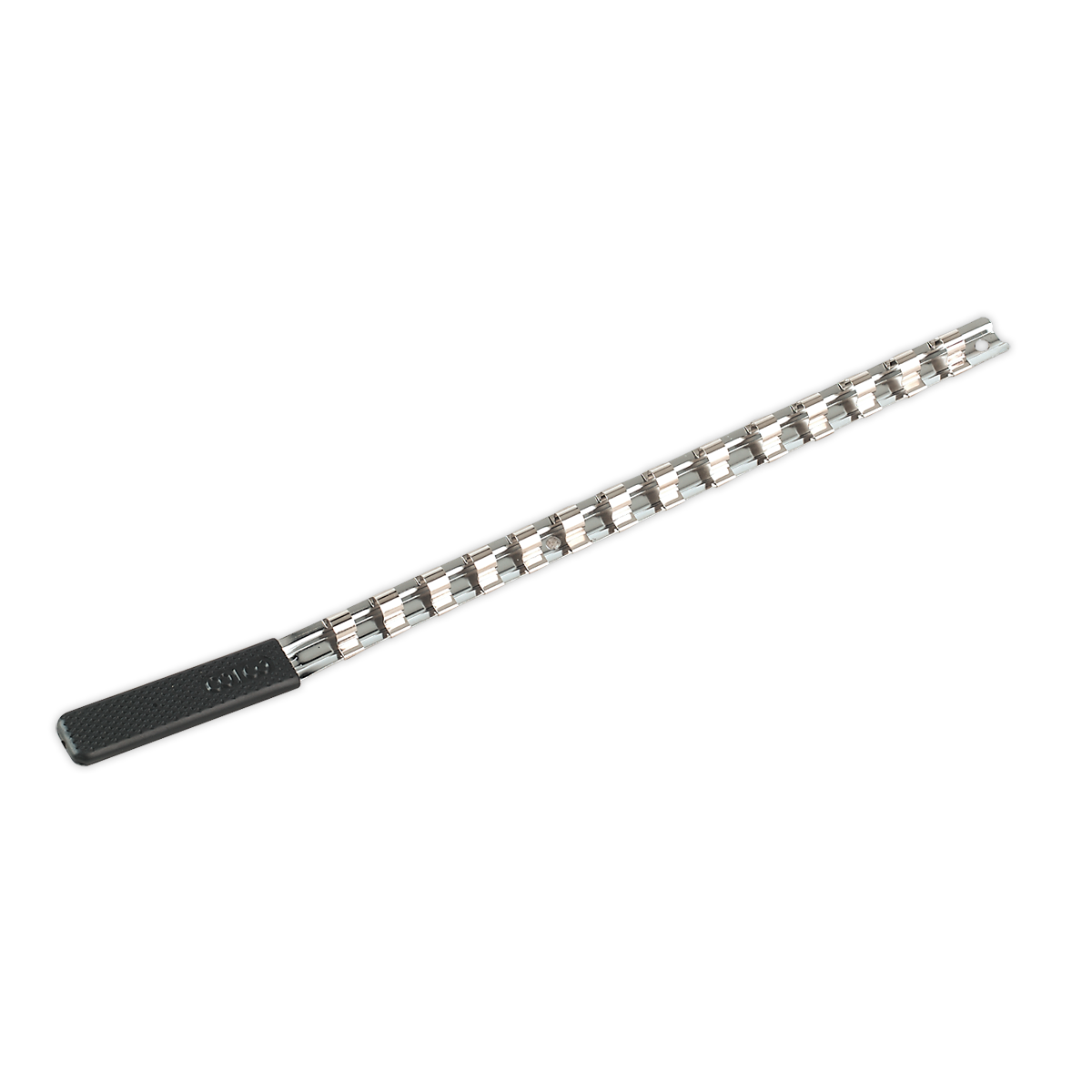 Sealey Socket Retaining Rail with 14 Clips 3/8"Sq Drive