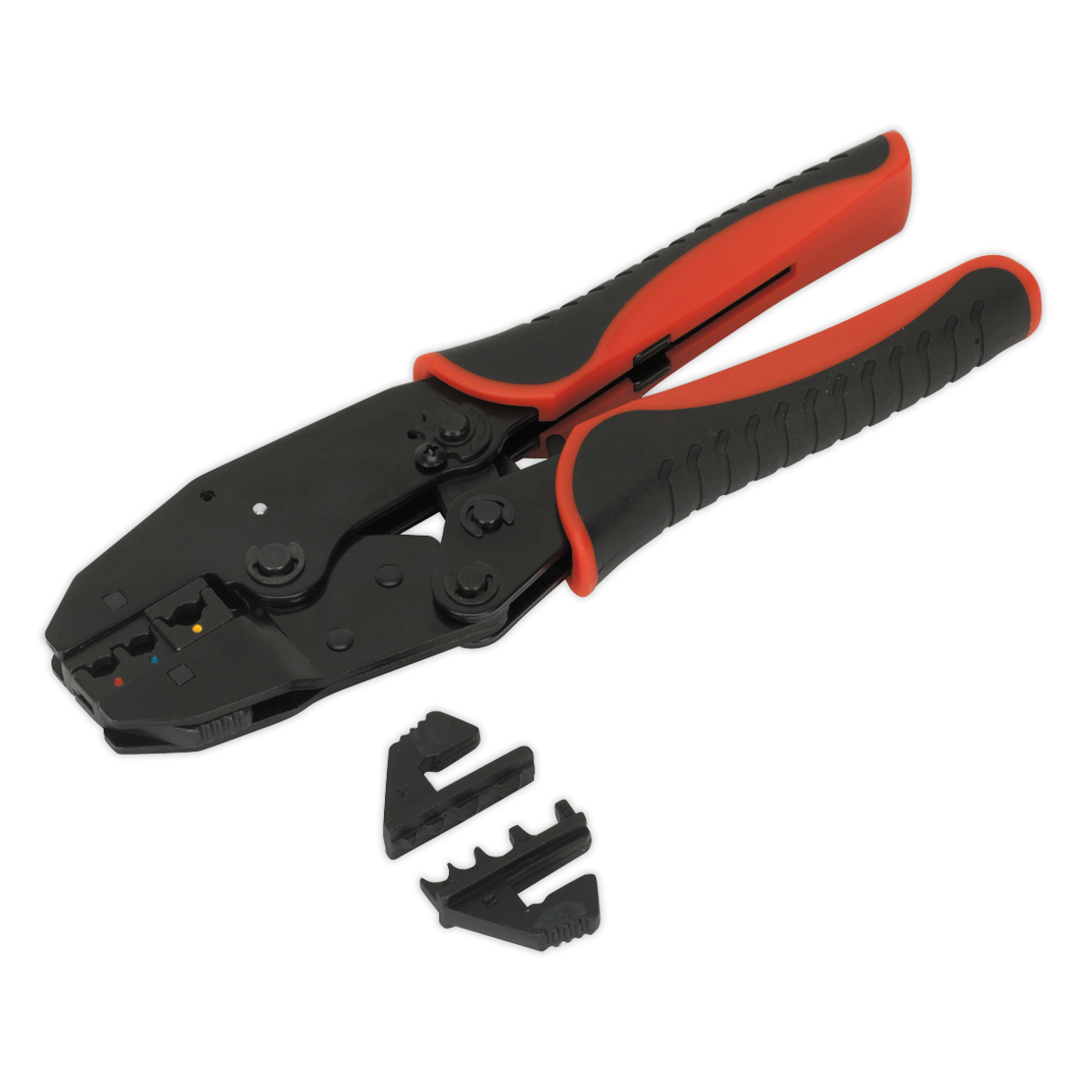 Sealey Ratchet Crimping Tool Interchangeable Jaws