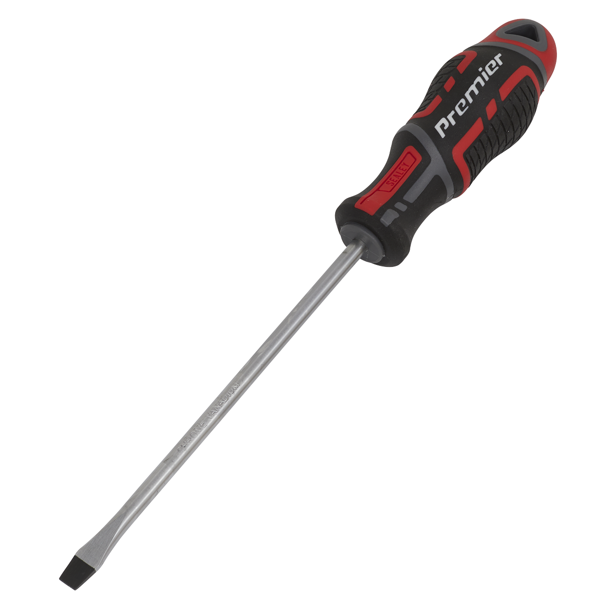 Sealey Screwdriver Slotted 5 x 125mm GripMAX®