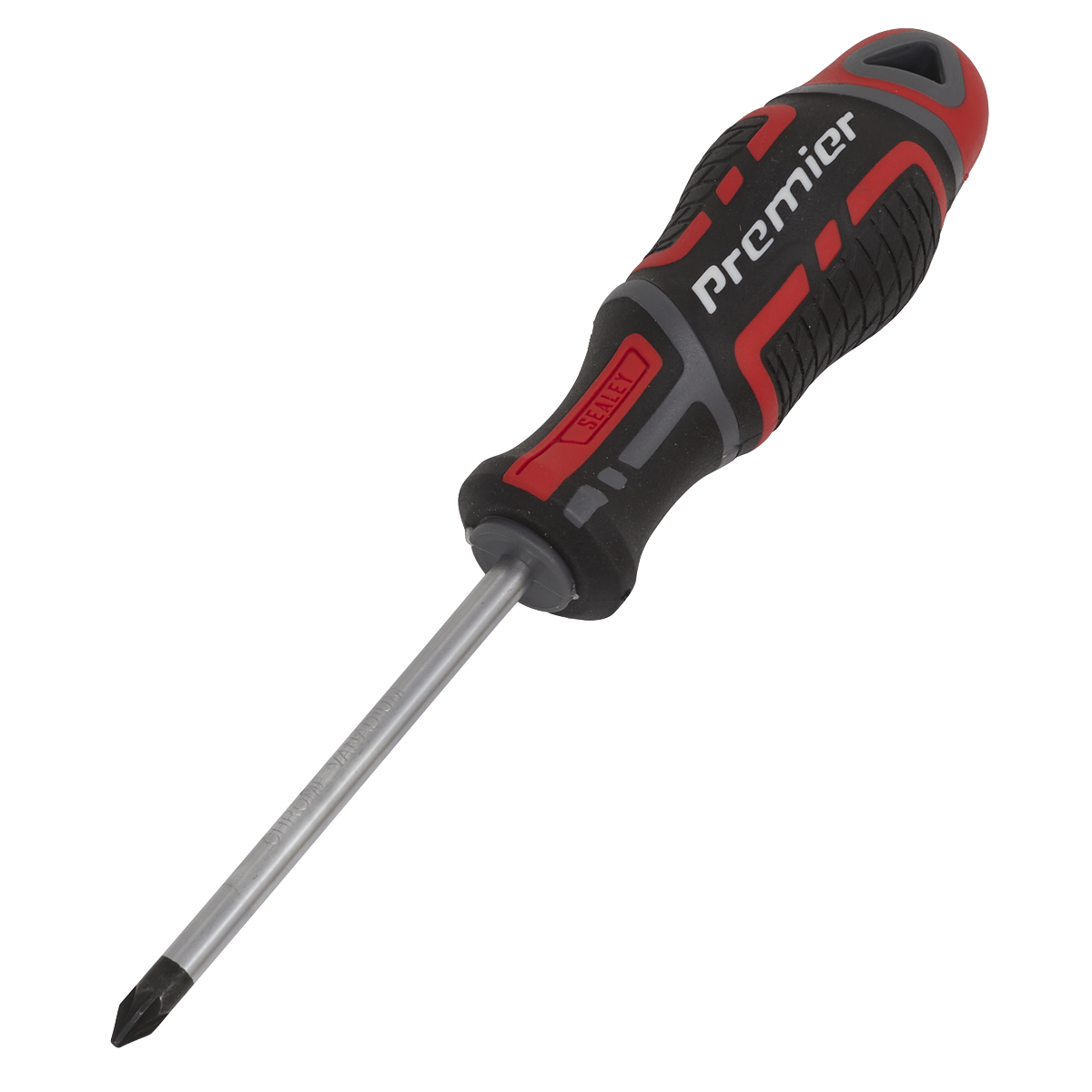 Sealey Screwdriver Pozi #1 x 75mm GripMAX®