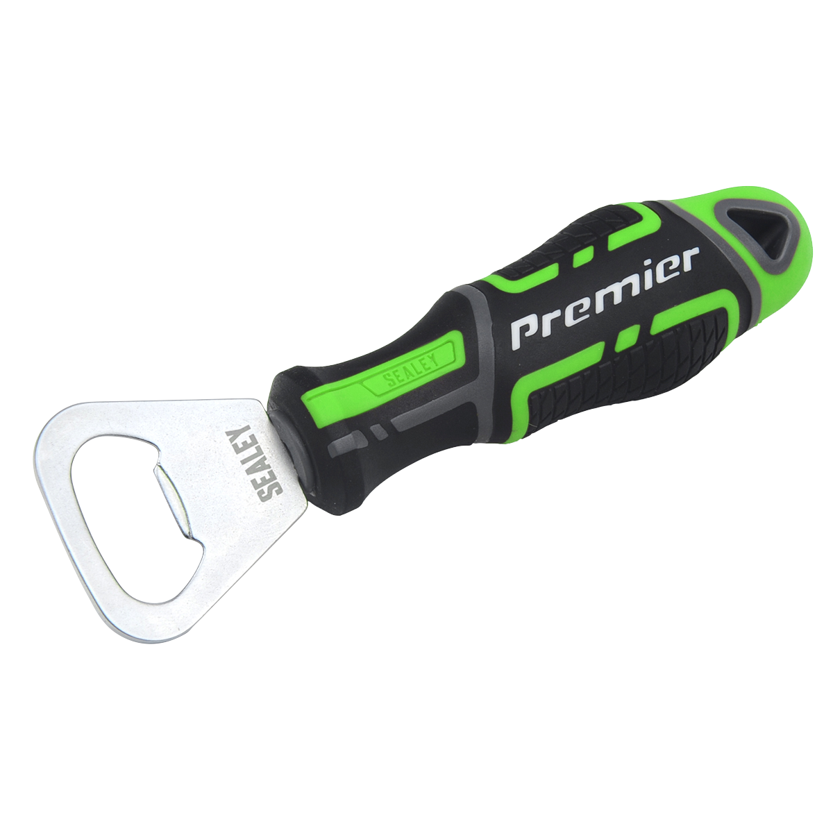 Sealey Bottle Opener GripMAX® - Hi-Vis Green