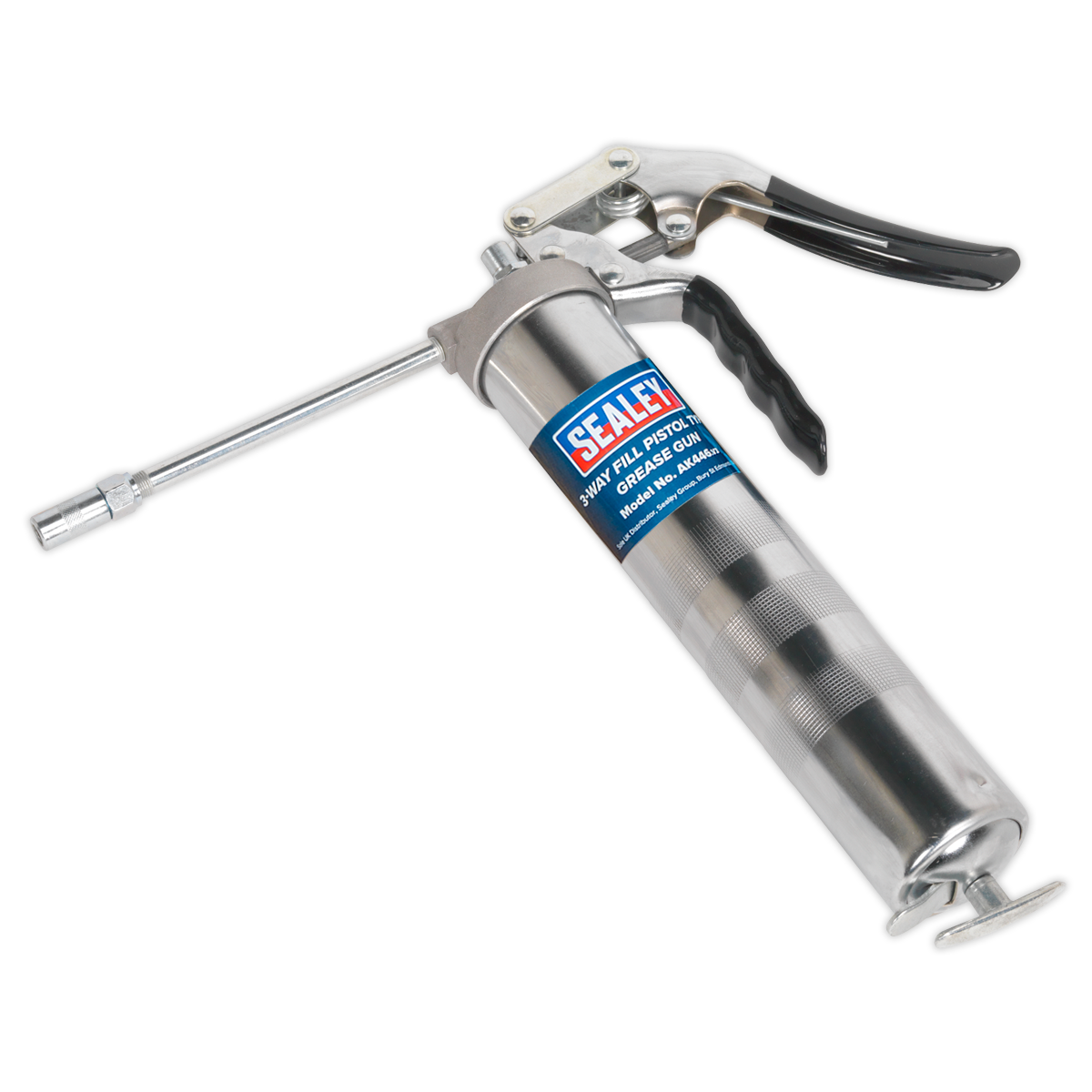 Sealey Pistol Type Grease Gun 3-Way Fill