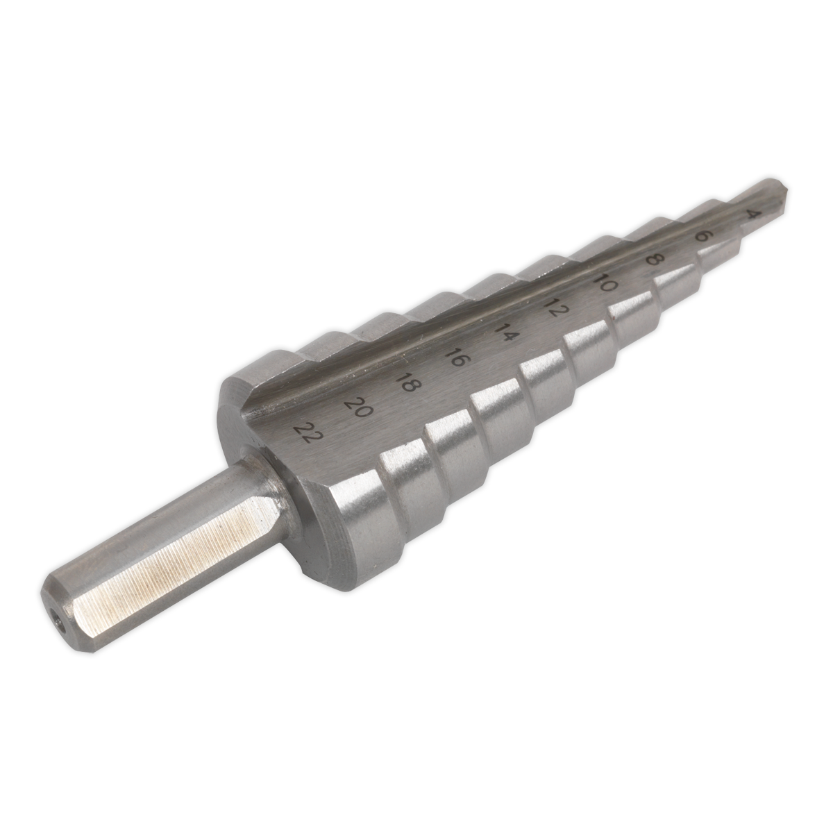 Sealey HSS 4341 Step Drill Bit 4-22mm Double Flute