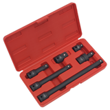Sealey Impact Adaptor & Extension Bar Set 6pc 1/2"Sq Drive
