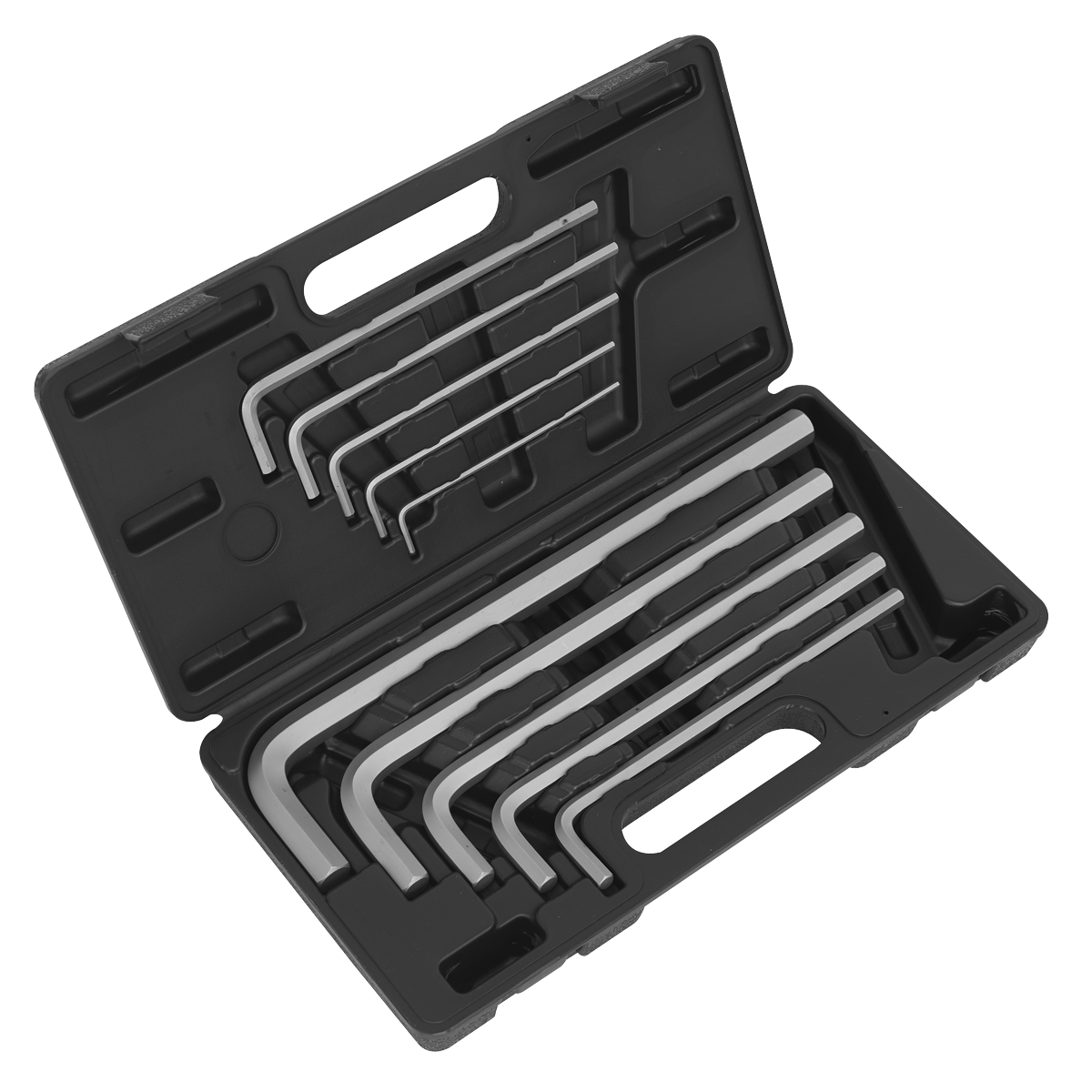 Sealey Jumbo Hex Key Set 10pc Metric AK6143