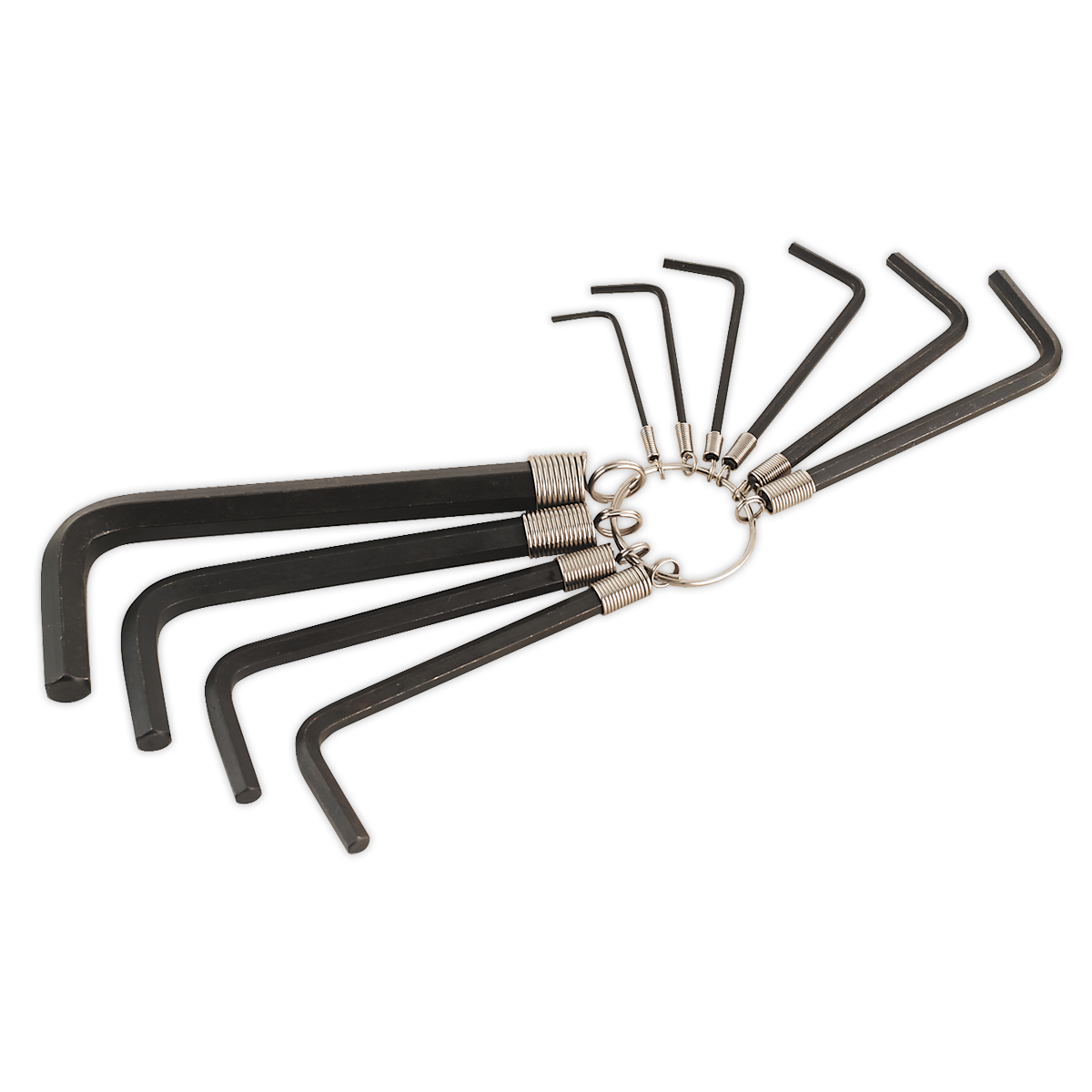 Sealey Hex Key Set on Ring 10pc Metric