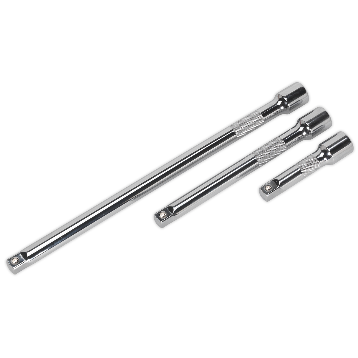 Sealey Extension Bar Set 3pc 3/8"Sq Drive AK6340