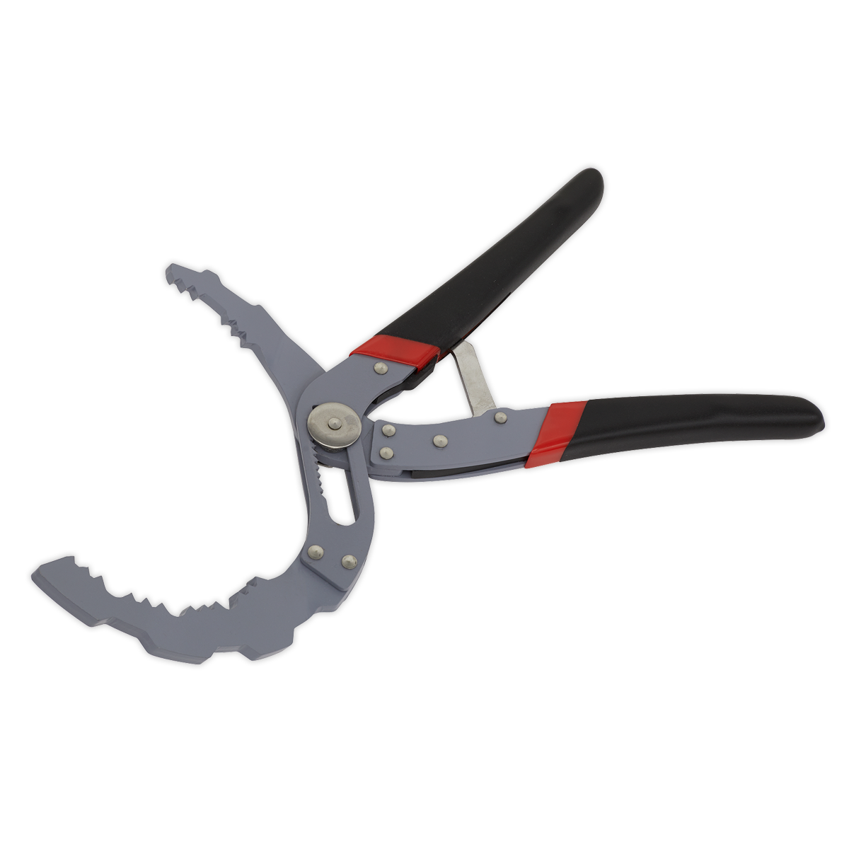 Sealey Oil Filter Pliers Self-Adjusting - Angled