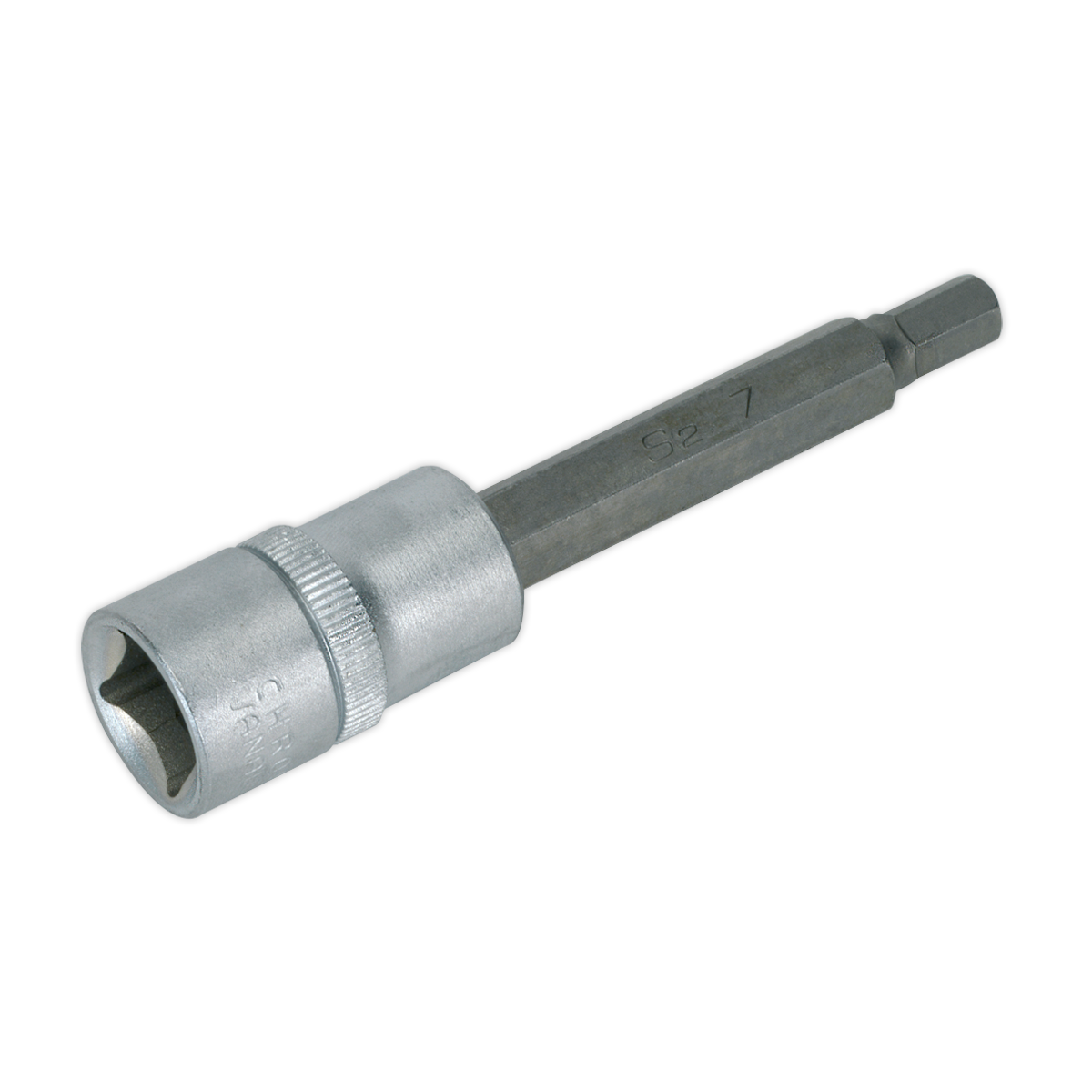 Sealey Hex Socket Bit 7mm Long 1/2"Sq Drive