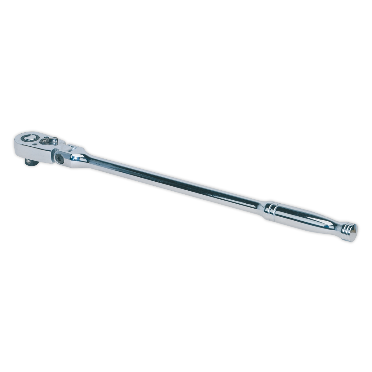 Sealey Ratchet Wrench Flexi-Head 445mm 1/2"Sq Drive Pear-Head Flip Reverse