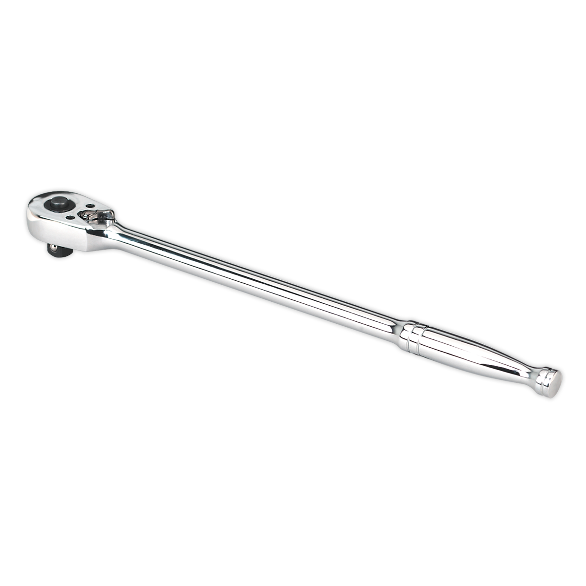 Sealey Ratchet Wrench Long Pattern 375mm 1/2"Sq Drive Pear-Head Flip Reverse