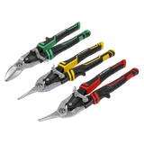 Sealey High Leverage Aviation Tin Snip Set 3pc