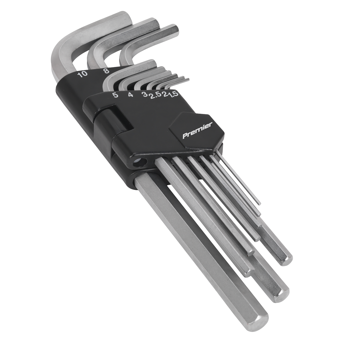 Sealey Hex Key Set 9pc Long Metric AK7136