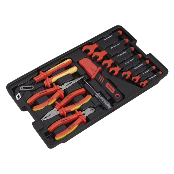Sealey 1000V Insulated Tool Kit 3/8"Sq Drive 50pc
