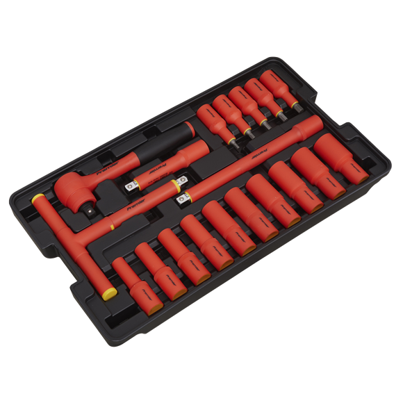 Sealey 1000V Insulated Tool Kit 1/2"Sq Drive 49pc