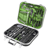 Sealey Mechanic's Tool Kit 144pc Hi-Vis Green