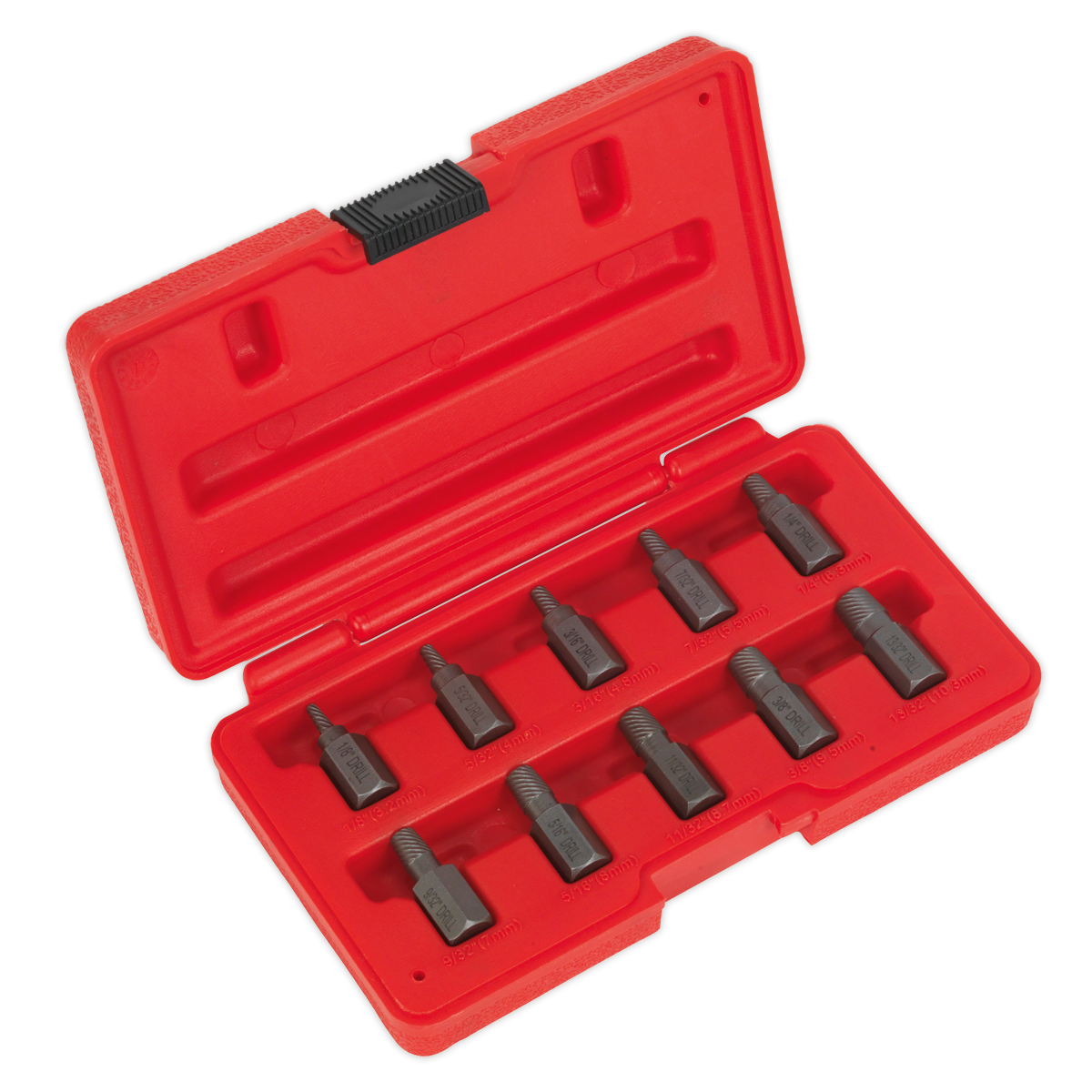 Sealey Multi-Spline Screw Extractor Set 10pc