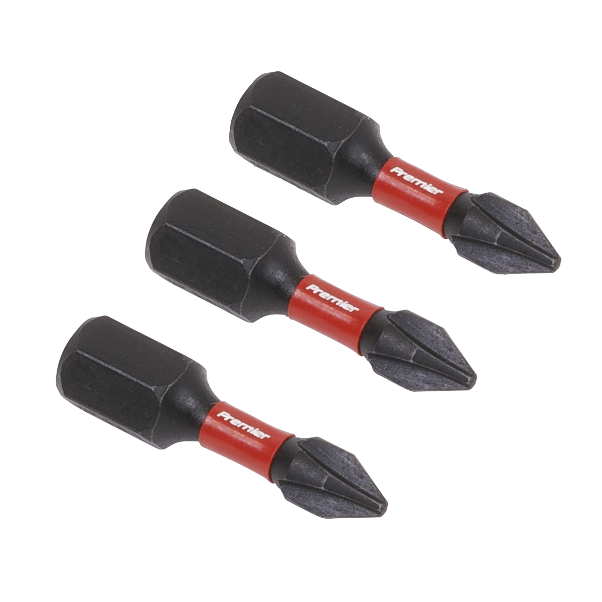 Sealey Phillips #1 Impact Power Tool Bits 25mm - 3pc