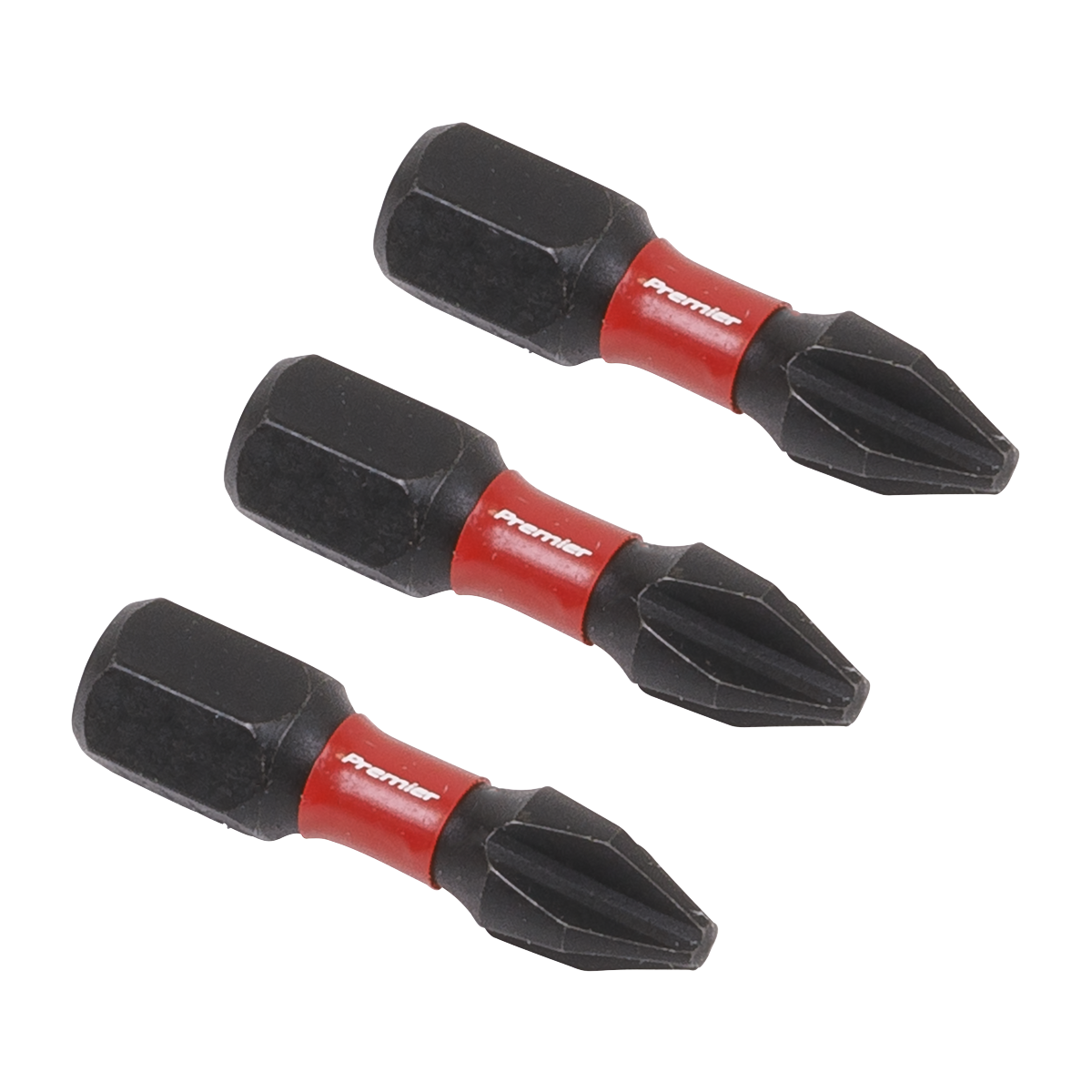 Sealey Phillips #2 Impact Power Tool Bits 25mm - 3pc