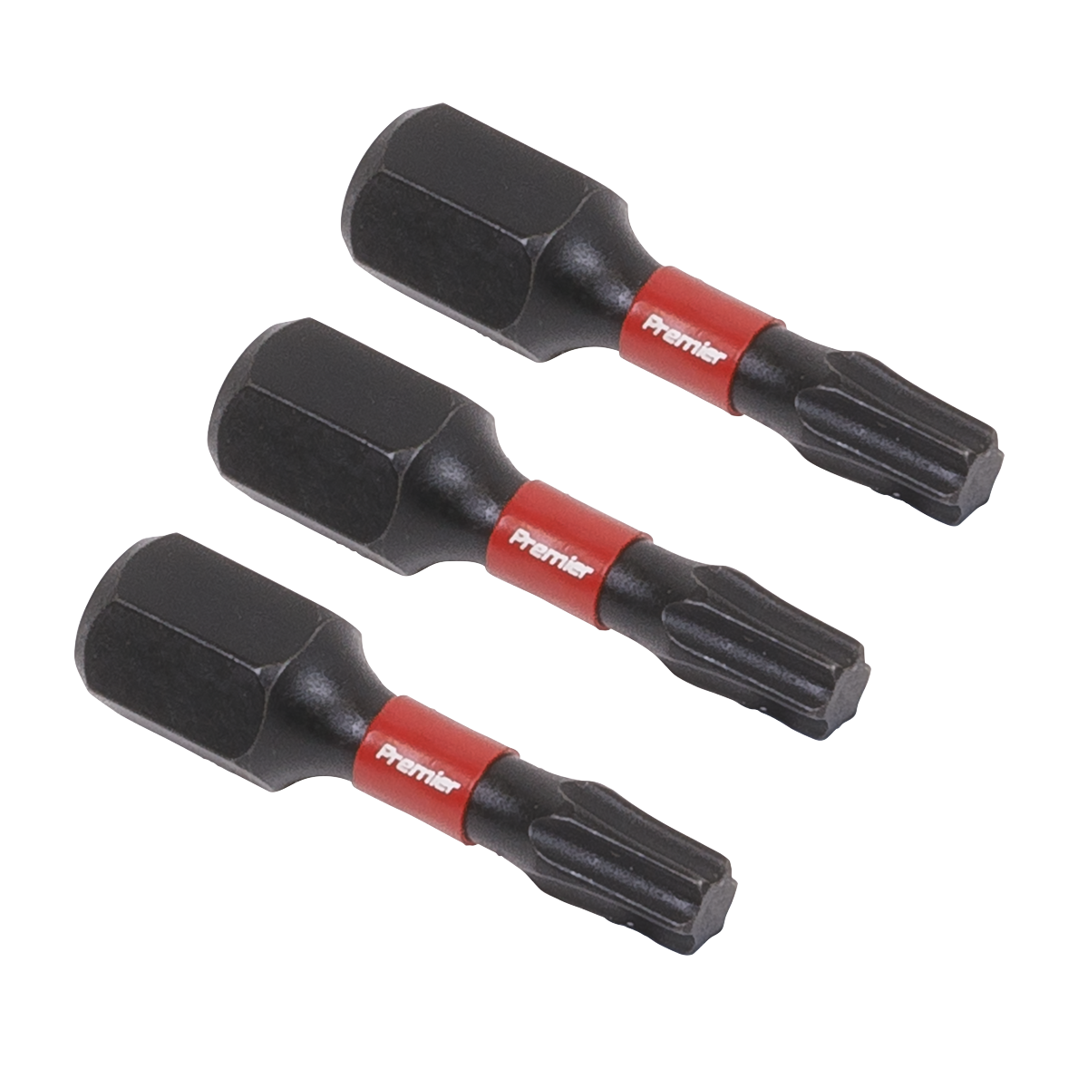 Sealey TRX-Star* T20 Impact Power Tool Bits 25mm - 3pc