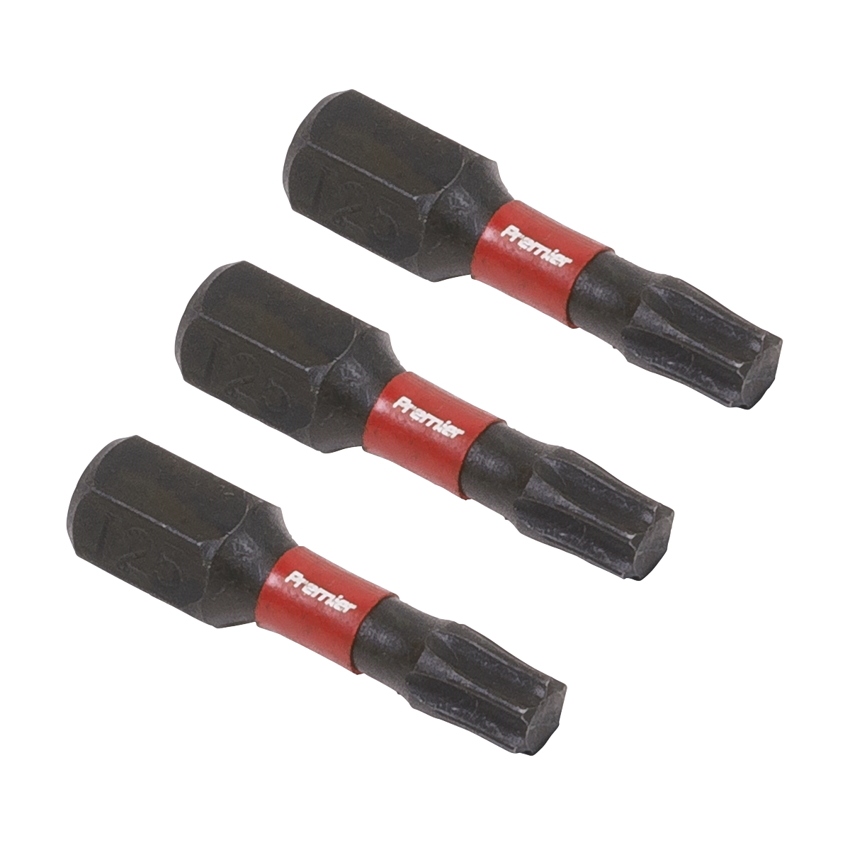 Sealey TRX-Star* T25 Impact Power Tool Bits 25mm - 3pc