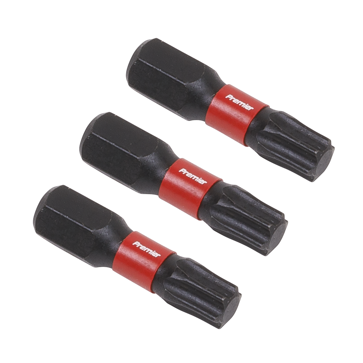 Sealey TRX-Star* T30 Impact Power Tool Bits 25mm - 3pc