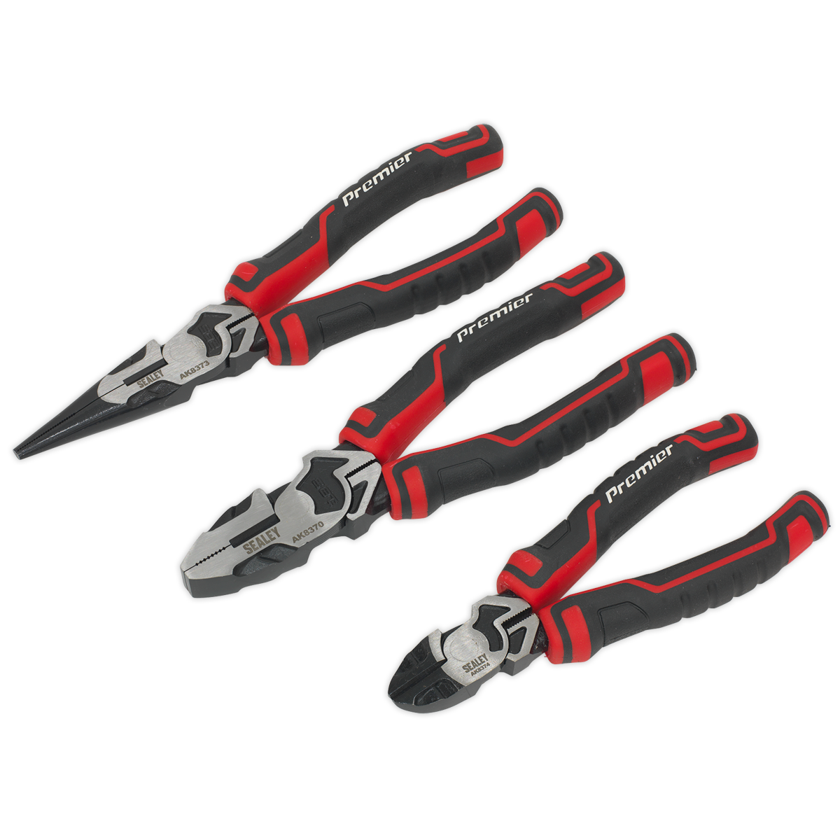 Sealey Pliers Set High Leverage 3pc AK8376