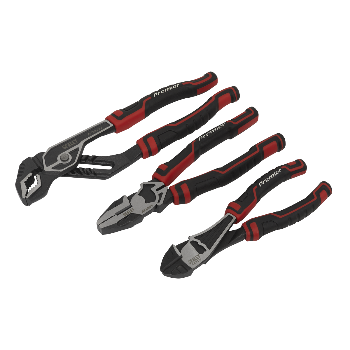 Sealey Pliers Set High Leverage 3pc AK8377