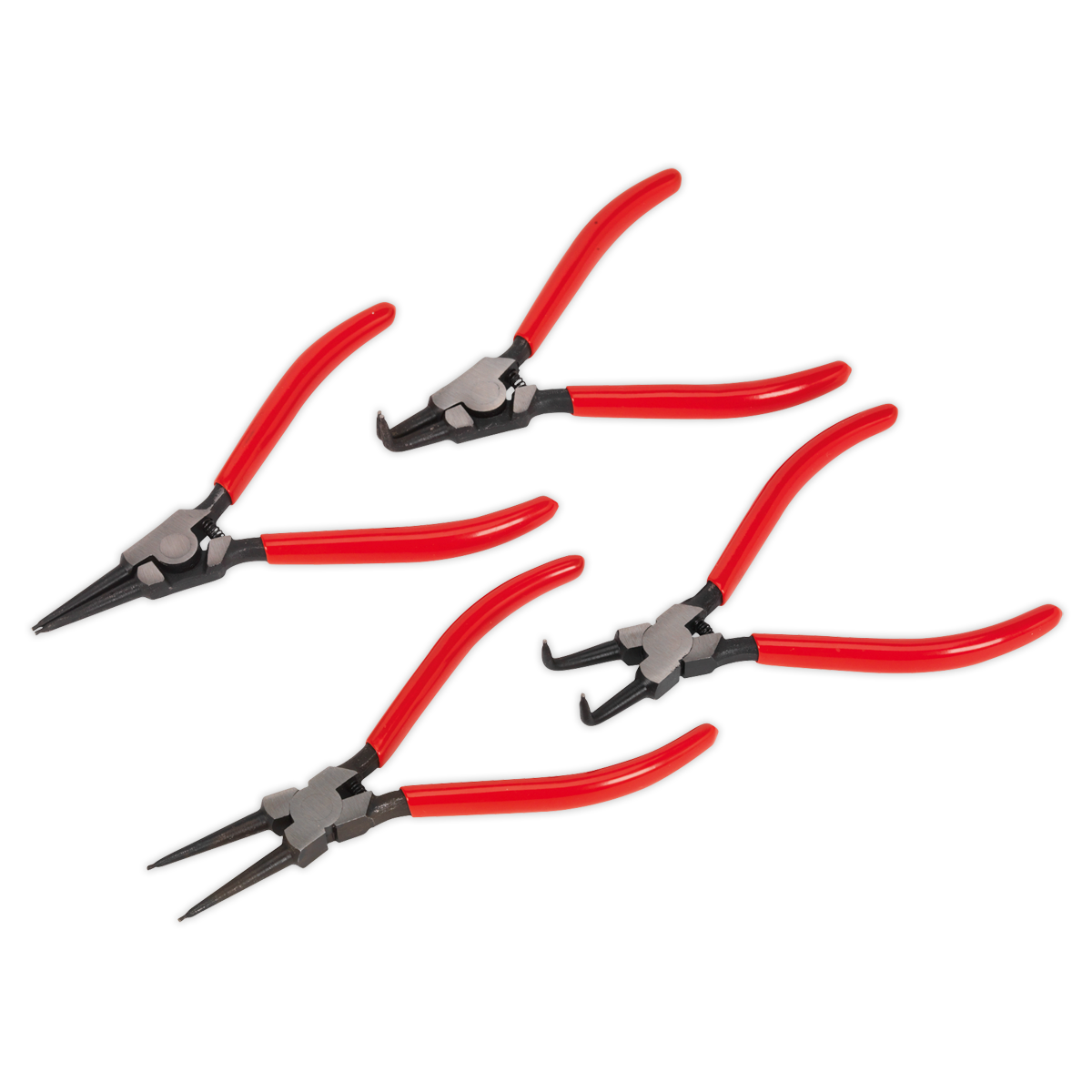 Sealey Circlip Pliers Set 4pc 180mm