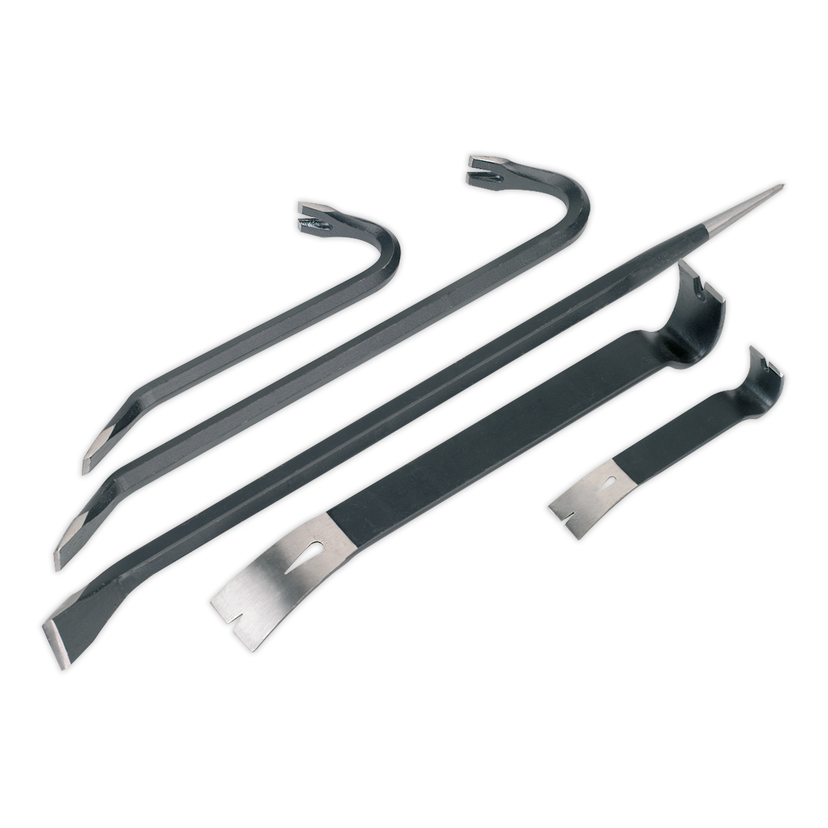 Sealey Wrecking Bar Set 5pc