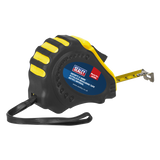 Sealey Auto Lock Tape Measure 5m(16ft) x 19mm - Metric/Imperial