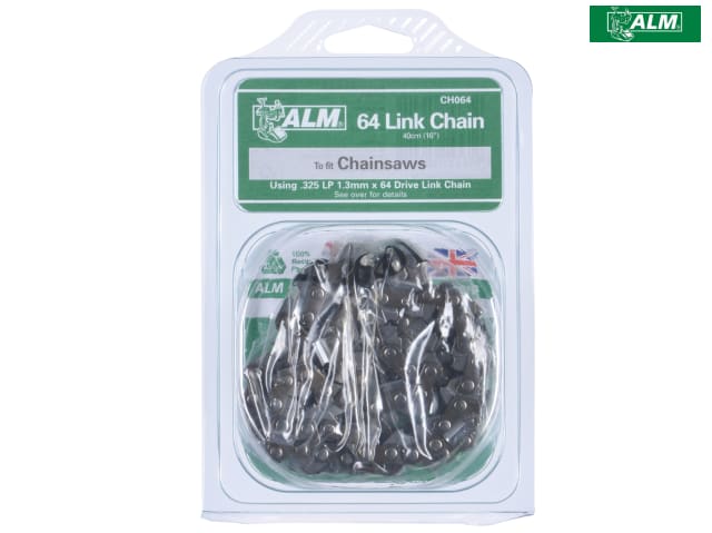 ALM Manufacturing CH064 Chainsaw Chain .325 x 64 links 1.3mm - Fits 40cm Bars