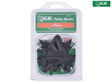 ALM Manufacturing FL245 Plastic Blades Half Moon Mounting to Suit Flymo