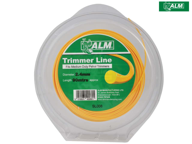 ALM Manufacturing SL008 Medium-Duty Petrol Trimmer Line 2.4mm x 90m