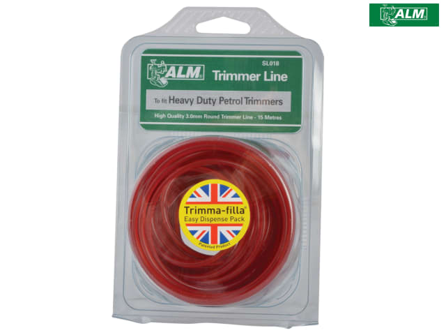 ALM Manufacturing SL018 Heavy-Duty Petrol Trimmer Line 3mm x 15m