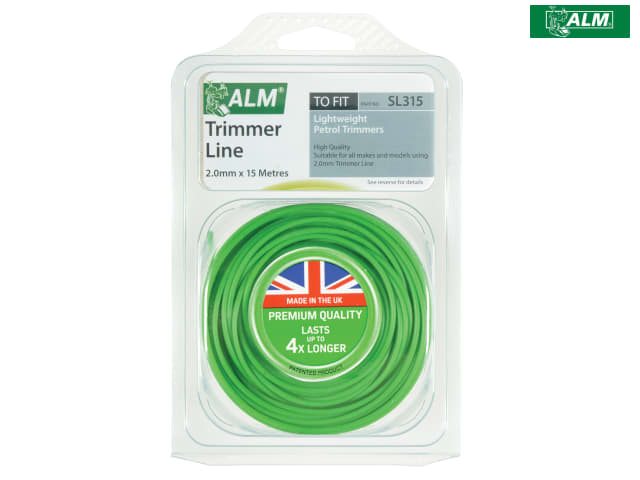 ALM Manufacturing SL315 Light-Duty Petrol Trimmer Line 2.0mm x 15m