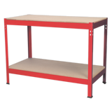 Sealey Workbench 1.2m Steel Wooden Top