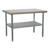 Sealey Stainless Steel Workbench 1.2m