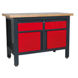 Sealey Workstation with 2 Drawers & 2 Cupboards