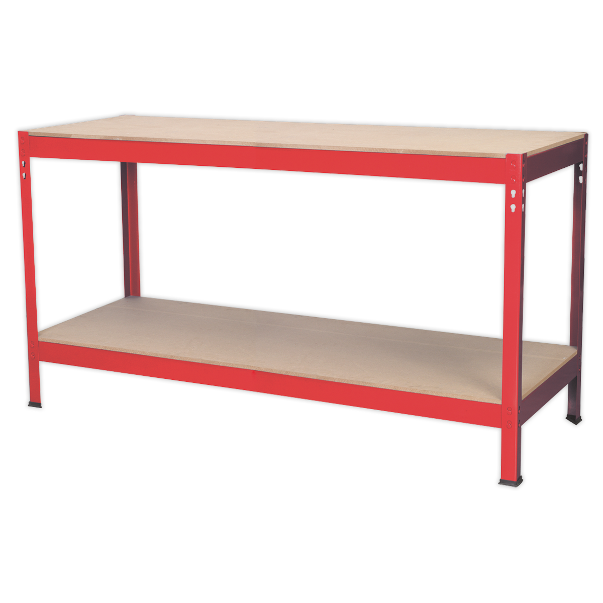 Sealey Workbench 1.53m Steel Wooden Top