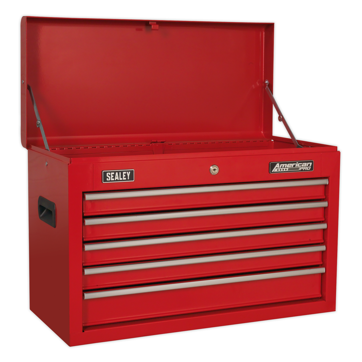 Sealey Topchest 5 Drawer with Ball-Bearing Slides - Red AP225