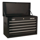 Sealey Topchest 5 Drawer with Ball-Bearing Slides - Black AP225B