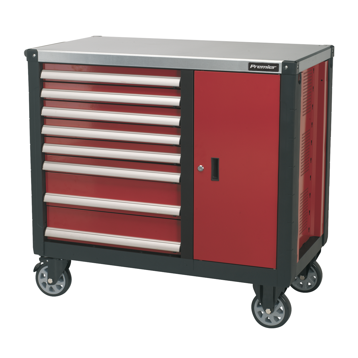 Sealey Mobile Workstation 8 Drawer with Ball-Bearing Slides