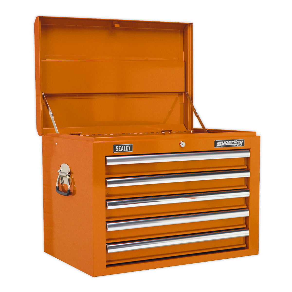 Sealey Topchest 5 Drawer with Ball-Bearing Slides - Orange