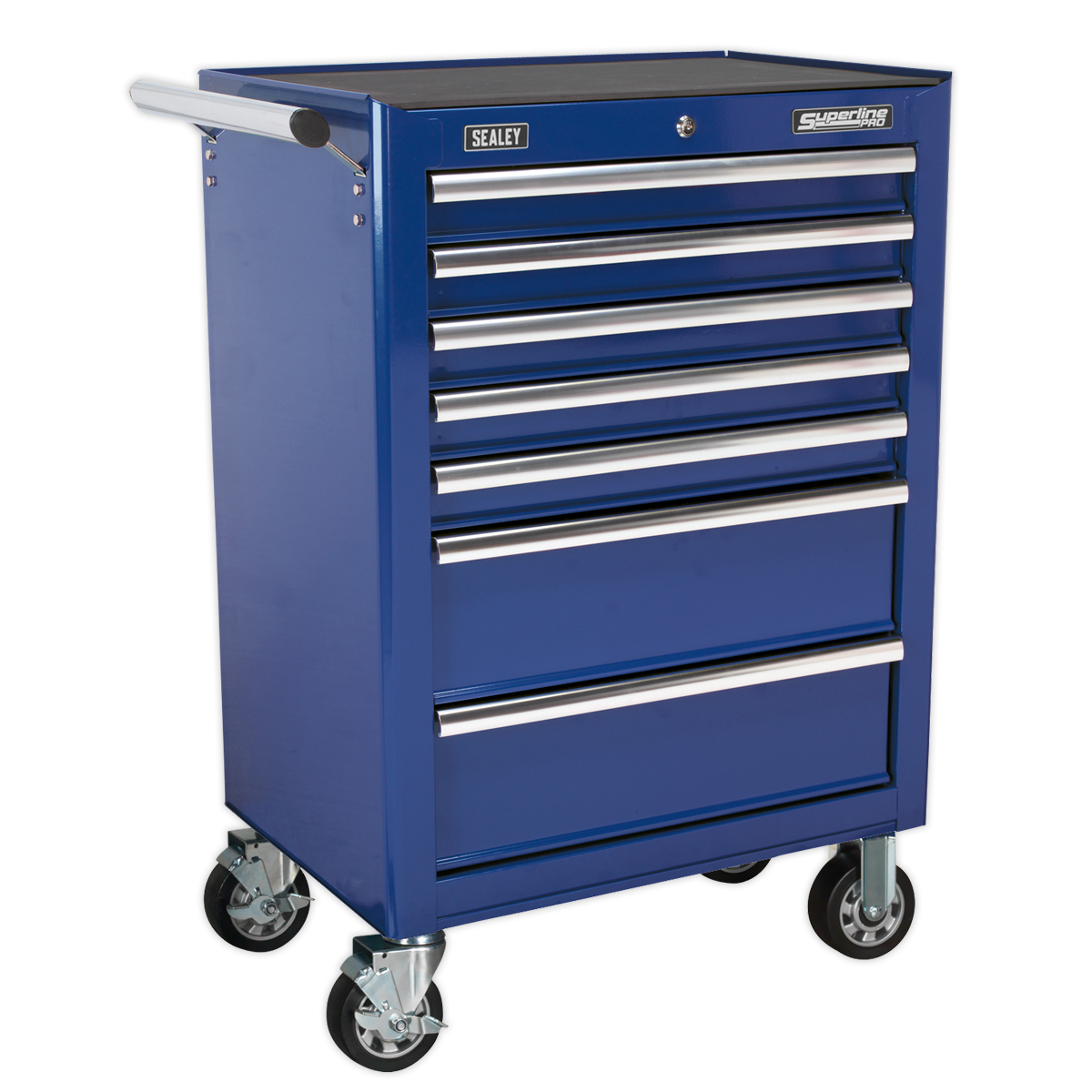 Sealey Rollcab 7 Drawer with Ball-Bearing Slides - Blue