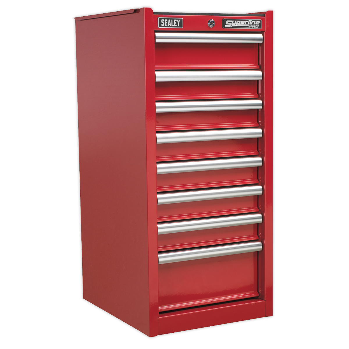 Sealey Hang-On Chest 8 Drawer with Ball-Bearing Slides - Red