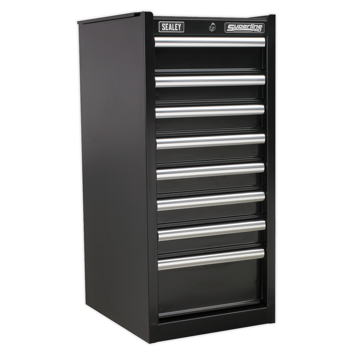 Sealey Hang-On Chest 8 Drawer with Ball-Bearing Slides - Black